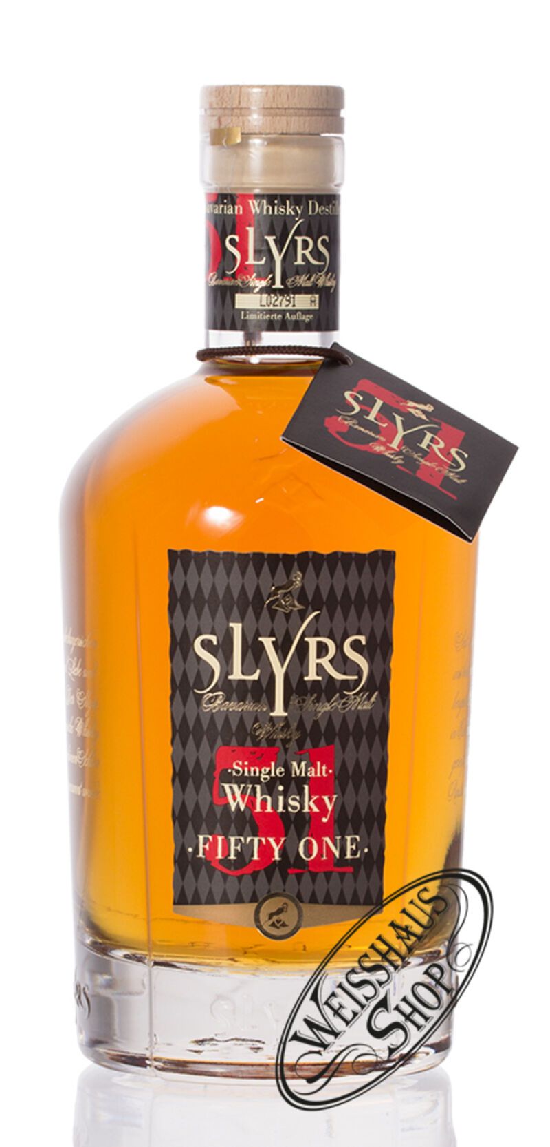 Slyrs Bavarian Fifty One Single Malt Whisky 51% vol. 0,70l