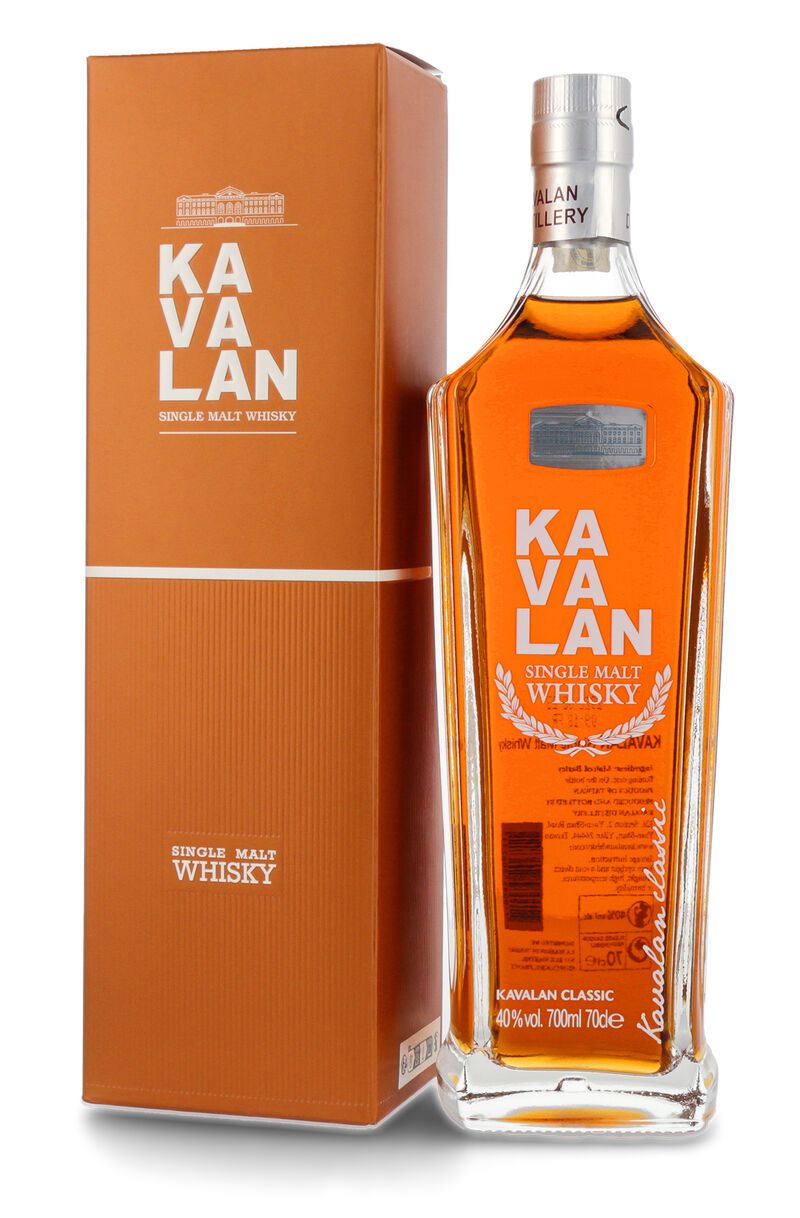Kavalan Single Malt Whisky 40% vol. 0,70l