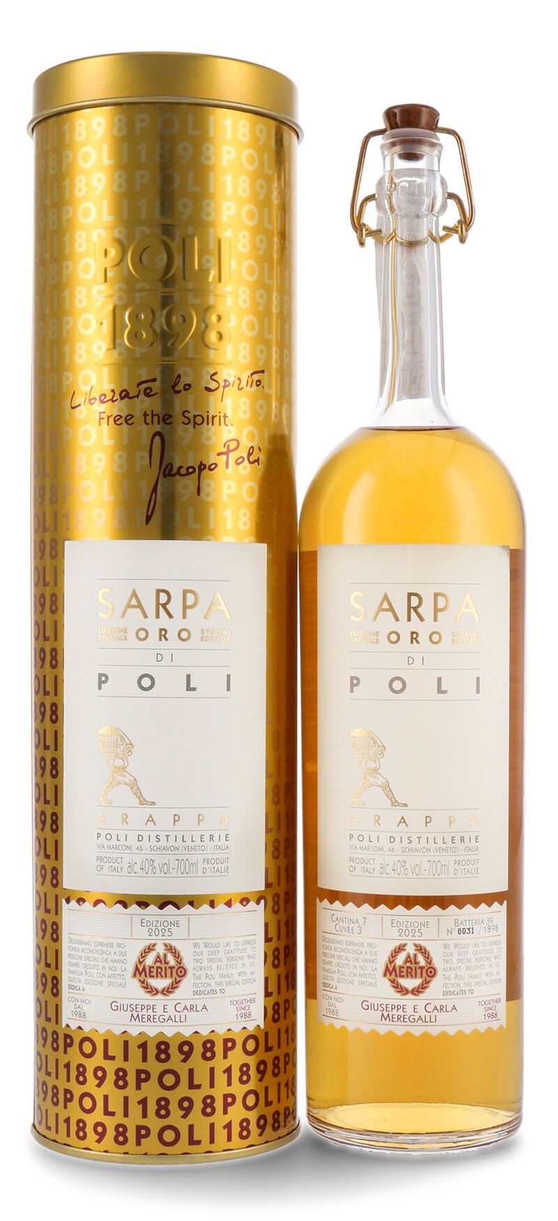 グラッパPOLI Torcolato Barrique Grappa 2002 グラッパPOLI Torcolato Barrique Grappa 2002 - メルカリ