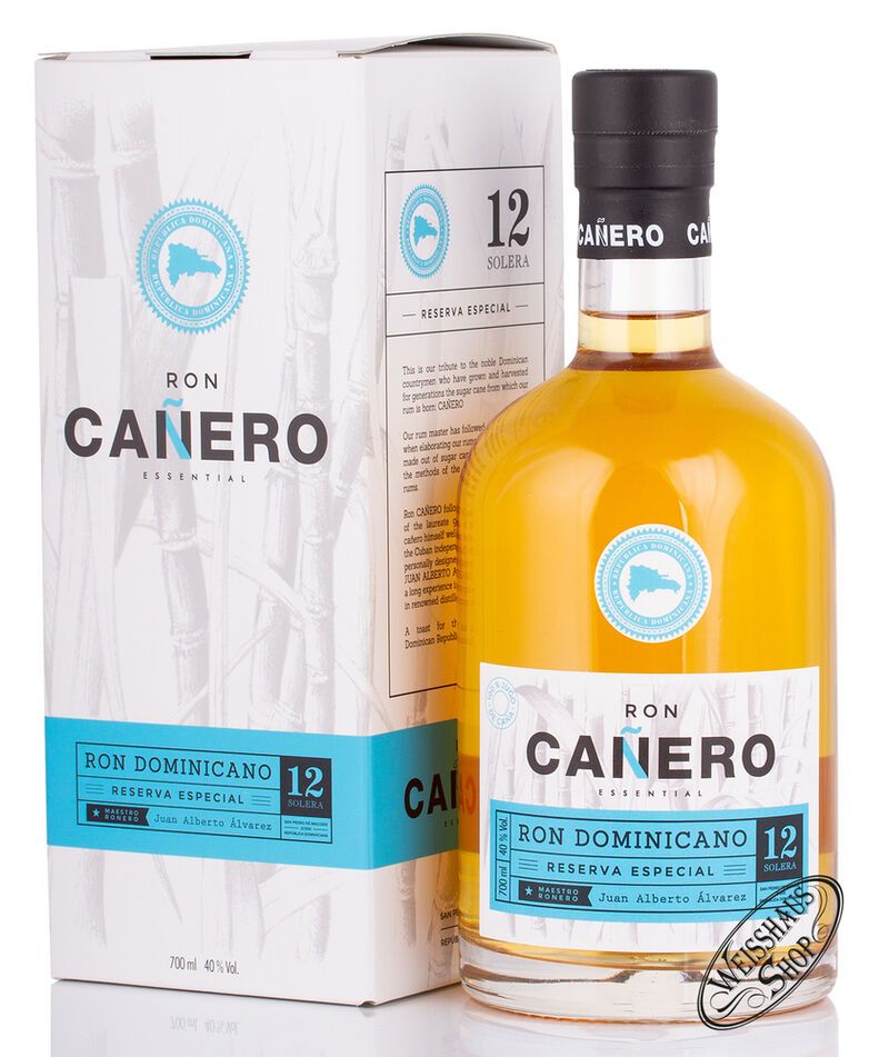 Ron Canero Essential 12 YO Reserva Especial Rum 40% vol. 0,70l Ron Canero Essential 12 YO Reserva Especial Rum 40% vol. 0,70l