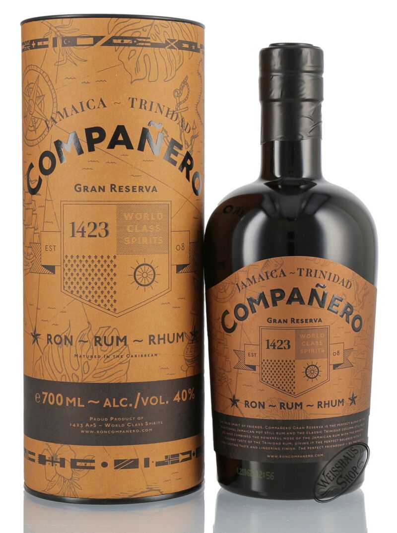 Companero Ron Gran Reserva Rum 40% vol. 0,70l Companero Ron Gran Reserva Rum 40% vol. 0,70l
