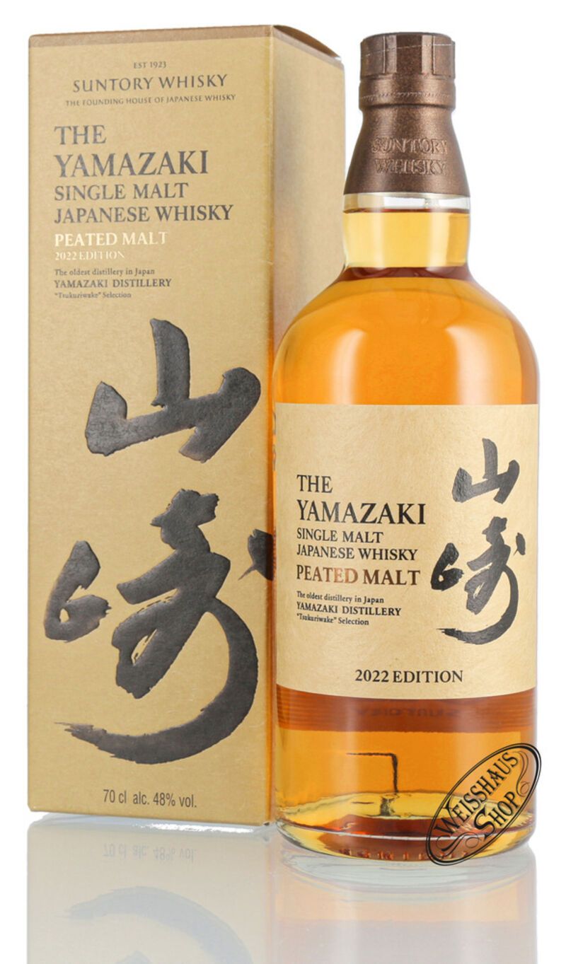 Yamazaki Peated 2022 Tsukuriwake Selection Whisky 48% vol. 0,70l Yamazaki Peated 2022 Tsukuriwake Selection Whisky 48% vol. 0,70l