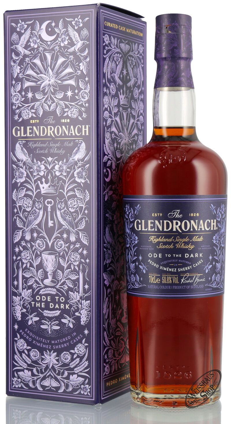 Glendronach Ode to the Dark Whisky 50,8% vol. 0,70l Glendronach Ode to the Dark Whisky 50,8% vol. 0,70l