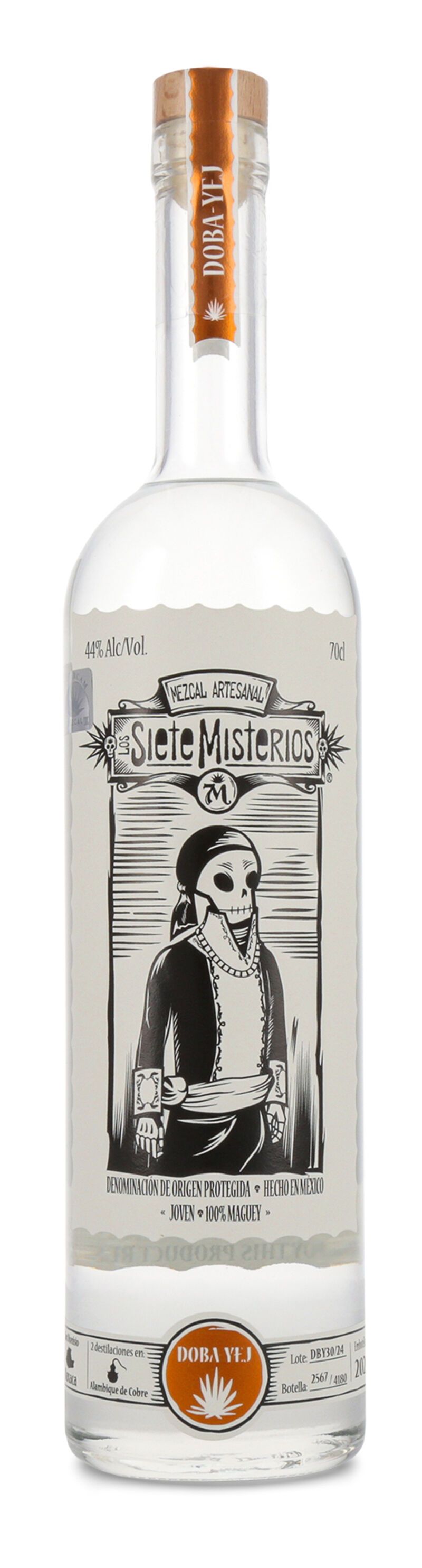 Los Siete Misterios DOBA YEJ Mezcal 44% Vol. 0,70l