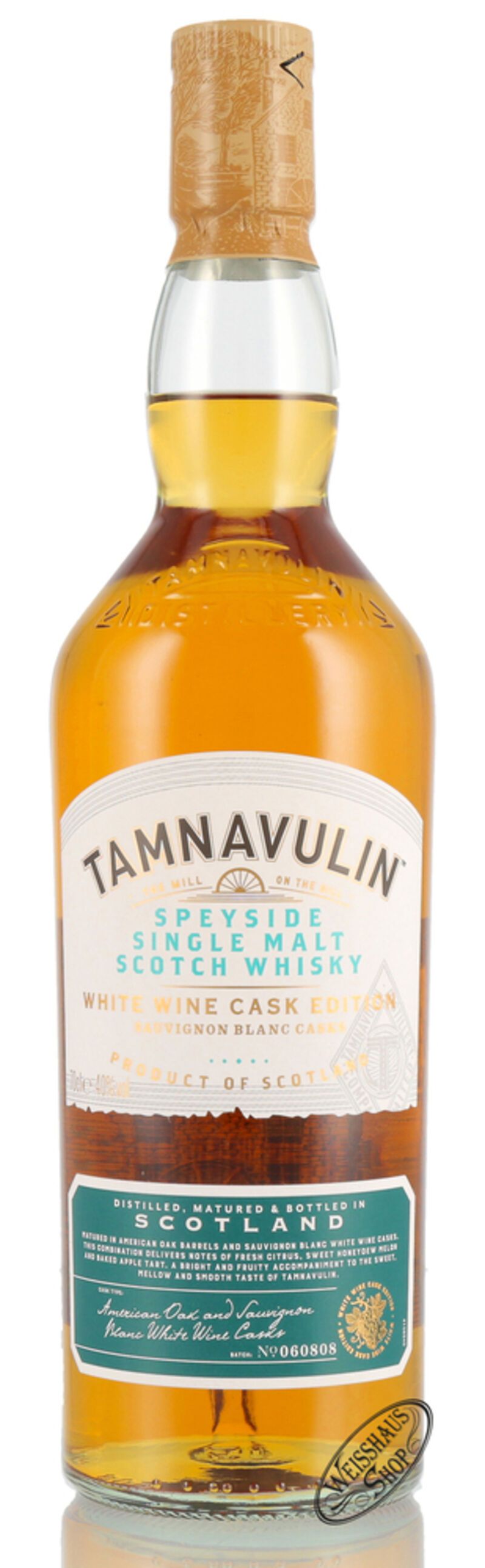 Tamnavulin Sauvignon Blanc Cask Edition Whisky 40% vol. 0,70l B-Ware Tamnavulin Sauvignon Blanc Cask Edition Whisky 40% vol. 0,70l B-Ware