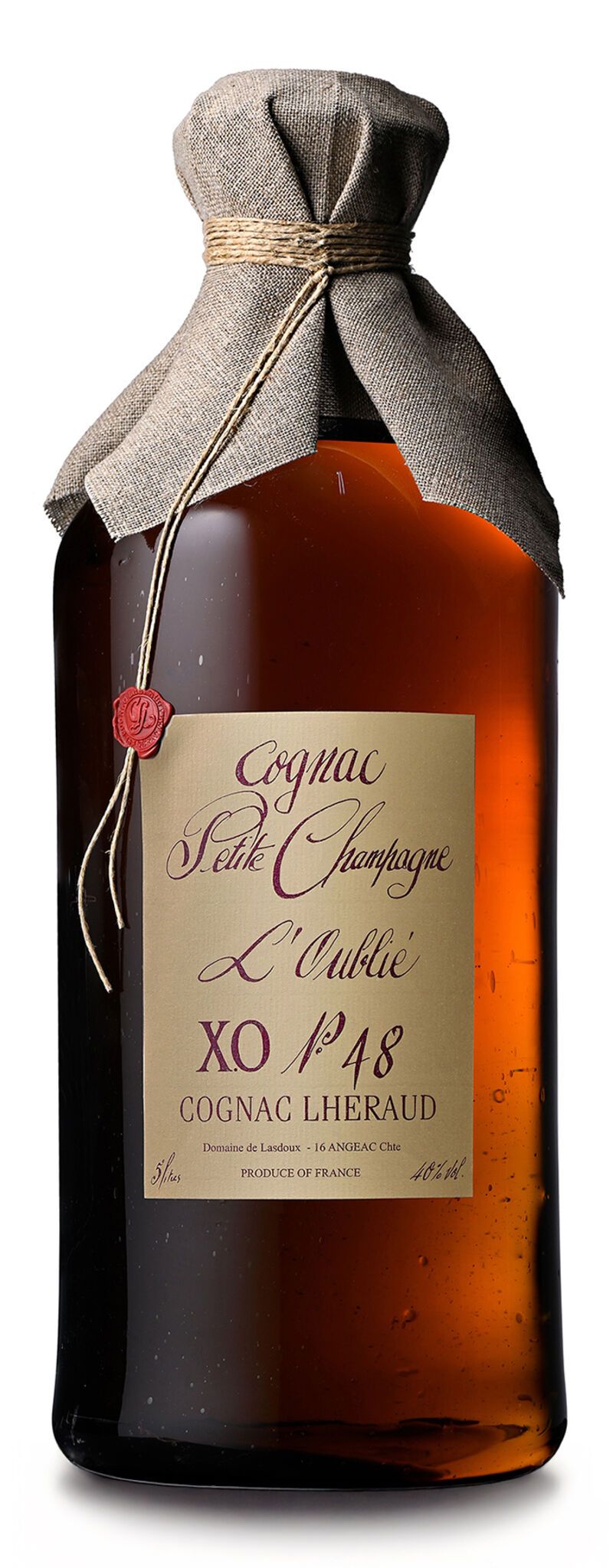 Lhéraud XO L'Oublié 10 ans Cognac 40% vol. 5,0l