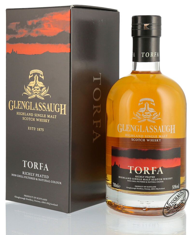 Glenglassaugh Torfa Single Malt Whisky 50% vol. 0,70l Glenglassaugh Torfa Single Malt Whisky 50% vol. 0,70l