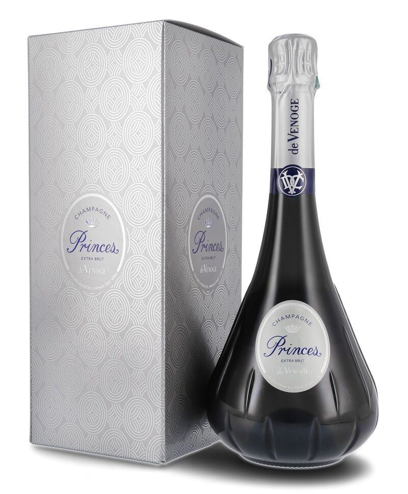 De Venoge Princes Champagner Extra Brut 12% vol. 0,75l Geschenkkarton De Venoge Princes Champagner Extra Brut 12% vol. 0,75l Geschenkkarton