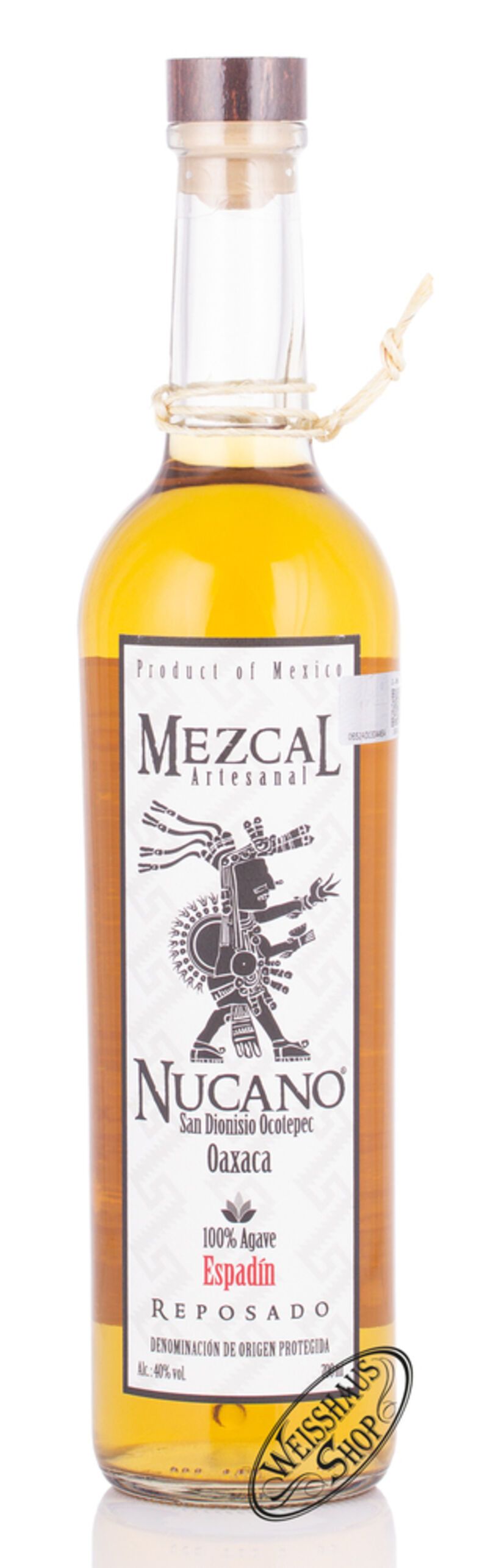 Nucano Mezcal Espadin Reposado 40% vol. 0,70l Nucano Mezcal Espadin Reposado 40% vol. 0,70l