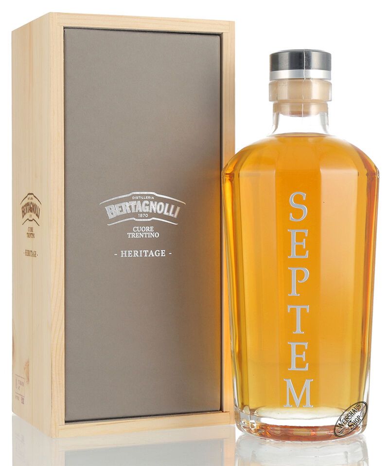 Bertagnolli Grappa SEPTEM Riserva Barrique 43% vol. 0,70l Bertagnolli Grappa SEPTEM Riserva Barrique 43% vol. 0,70l