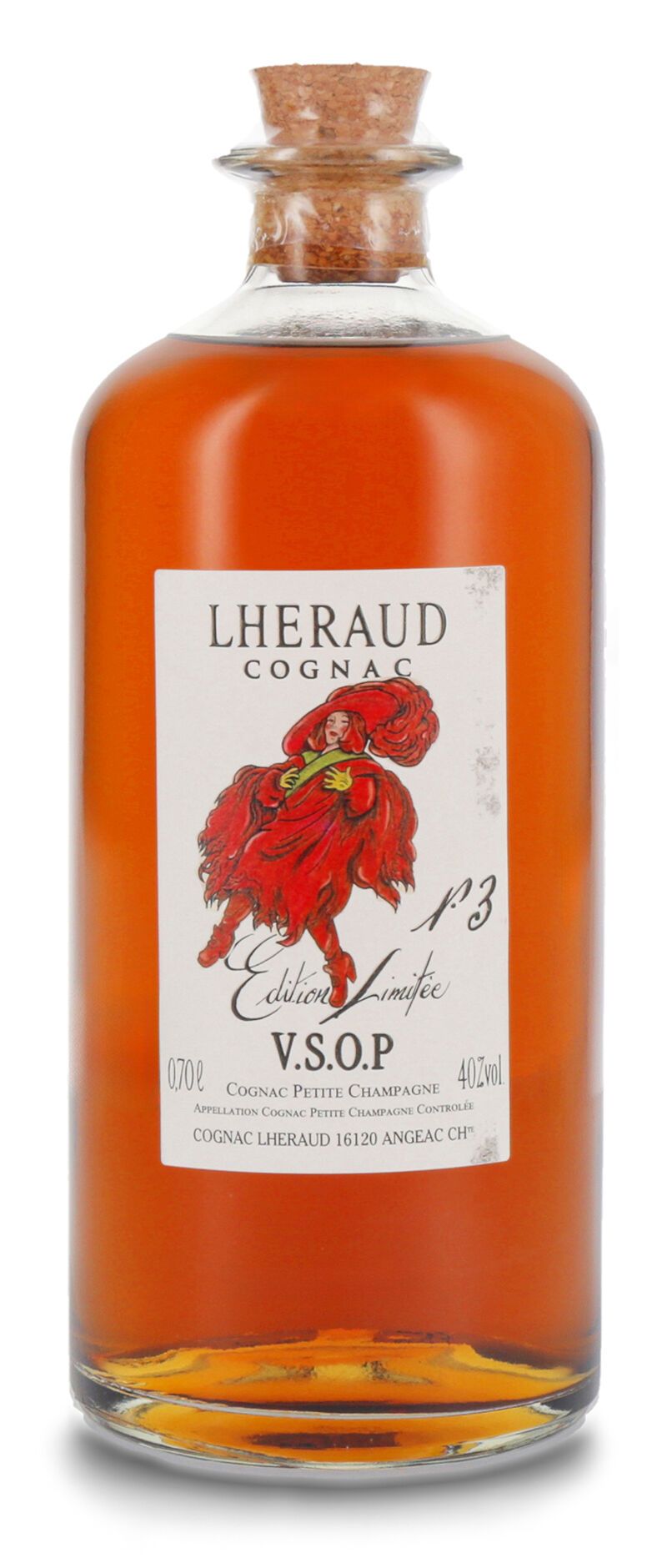 Lhéraud VSOP Edition Limitée N°3 Cognac 40% vol. 0,70l Lhéraud VSOP Edition Limitée N°3 Cognac 40% vol. 0,70l