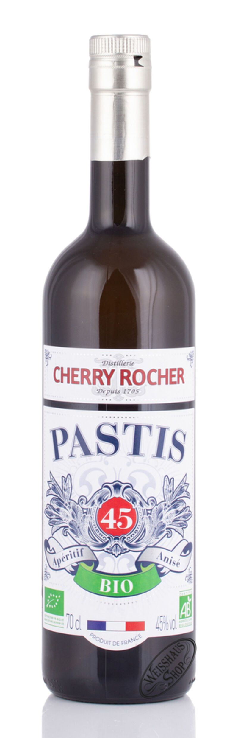 Cherry Rocher Bio Pastis 45% vol. 0,70l