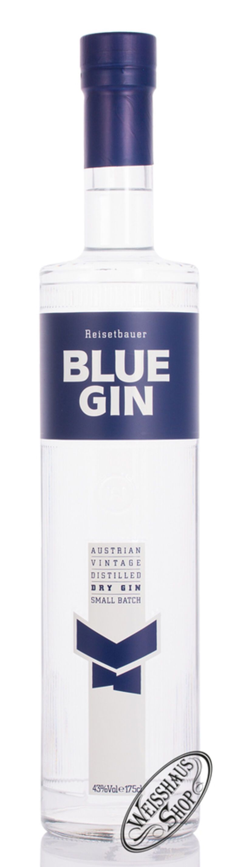 Reisetbauer Blue Gin 43% vol. 1,75l Magnum Reisetbauer Blue Gin 43% vol. 1,75l Magnum
