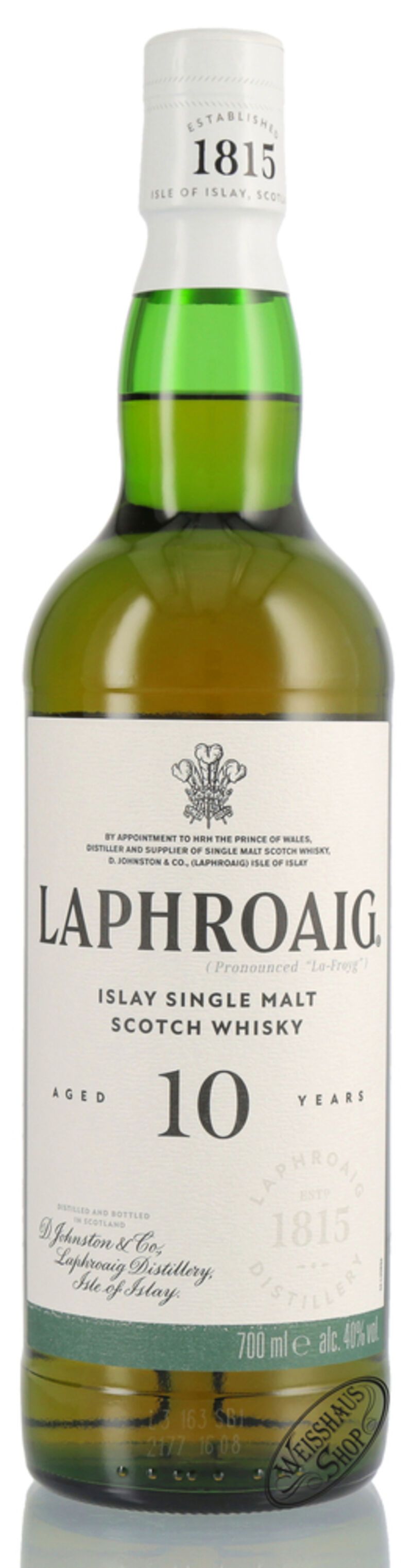 Laphroaig 10 YO Whisky 40% vol. 0,70l Laphroaig 10 YO Whisky 40% vol. 0,70l