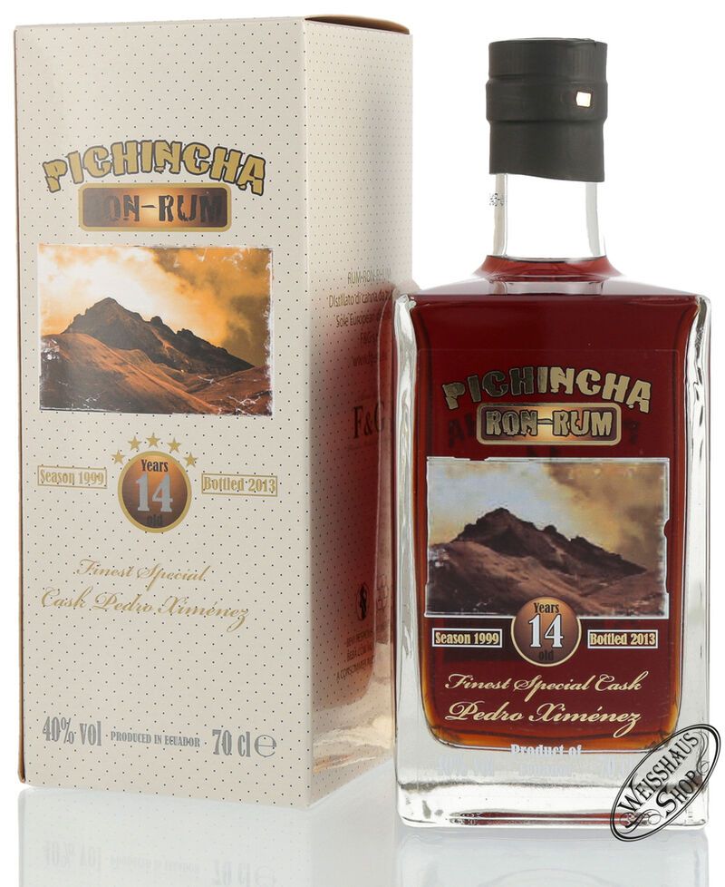Pichincha 14 YO PX Cask Rum 40% vol. 0,70l Pichincha 14 YO PX Cask Rum 40% vol. 0,70l