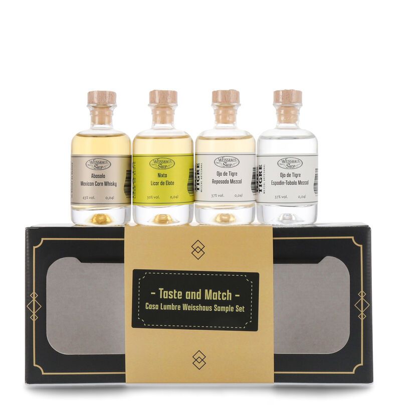 Taste and Match - Casa Lumbre 4 x 0,04l Weisshaus Sample Set
