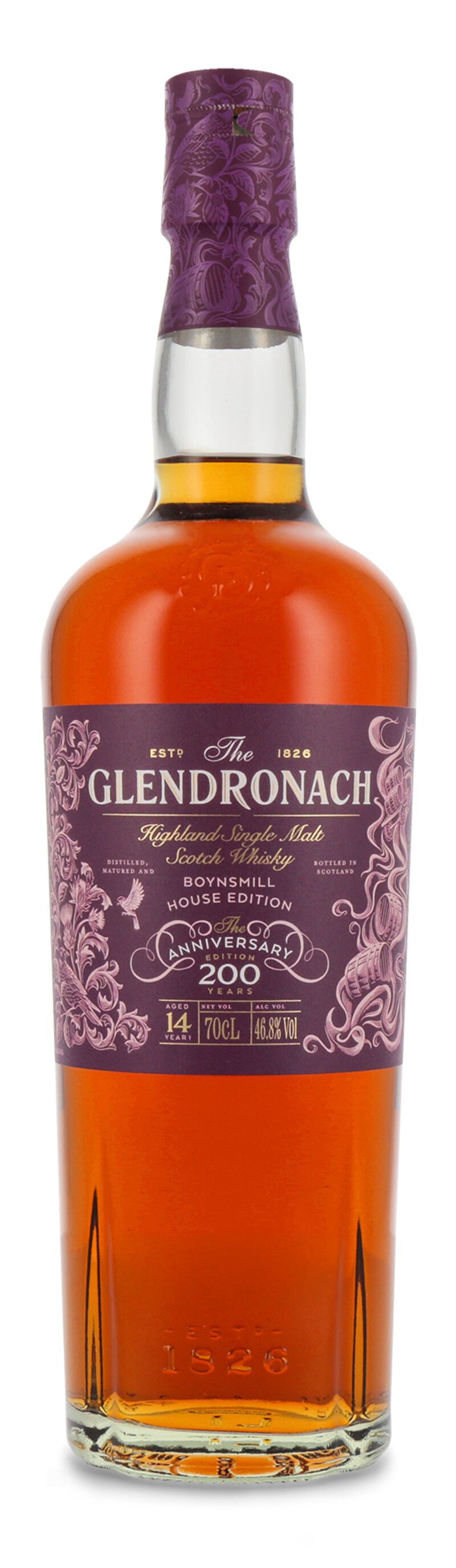 Glendronach 14 YO Boynsmill House Whisky 46,8% vol. 0,70l