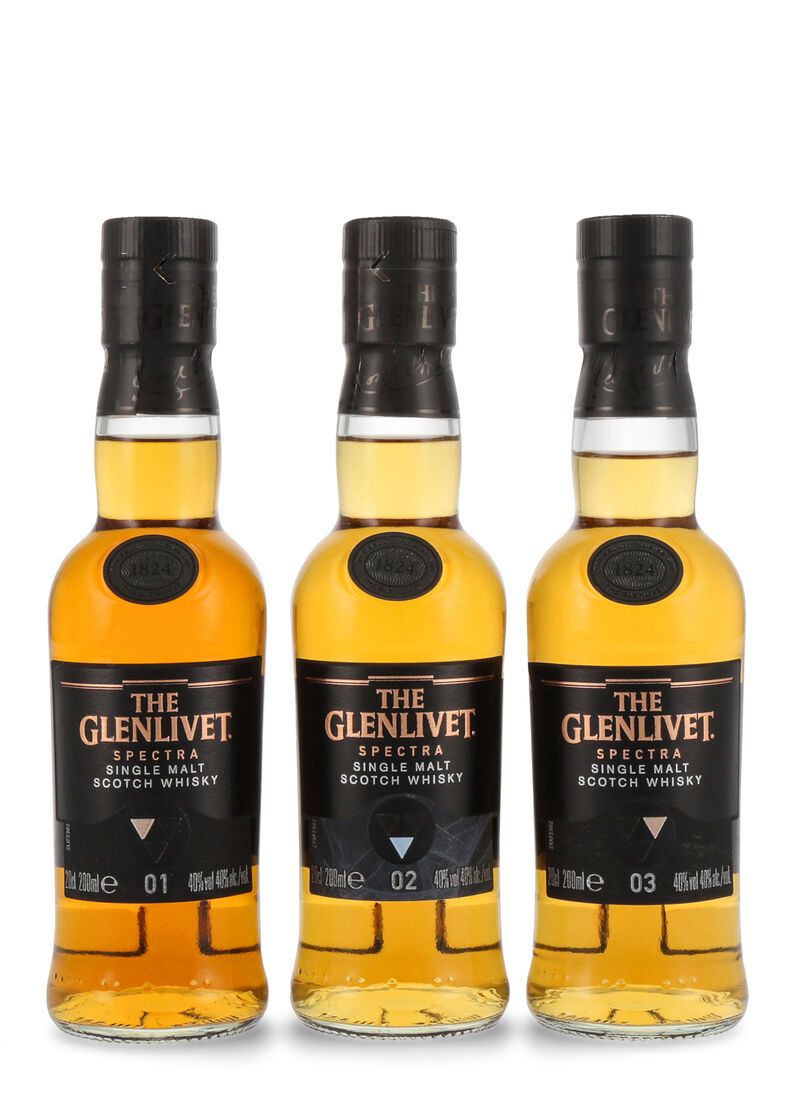 The Glenlivet Spectra 3 x 0,20l Whisky 40% vol. 0,60l