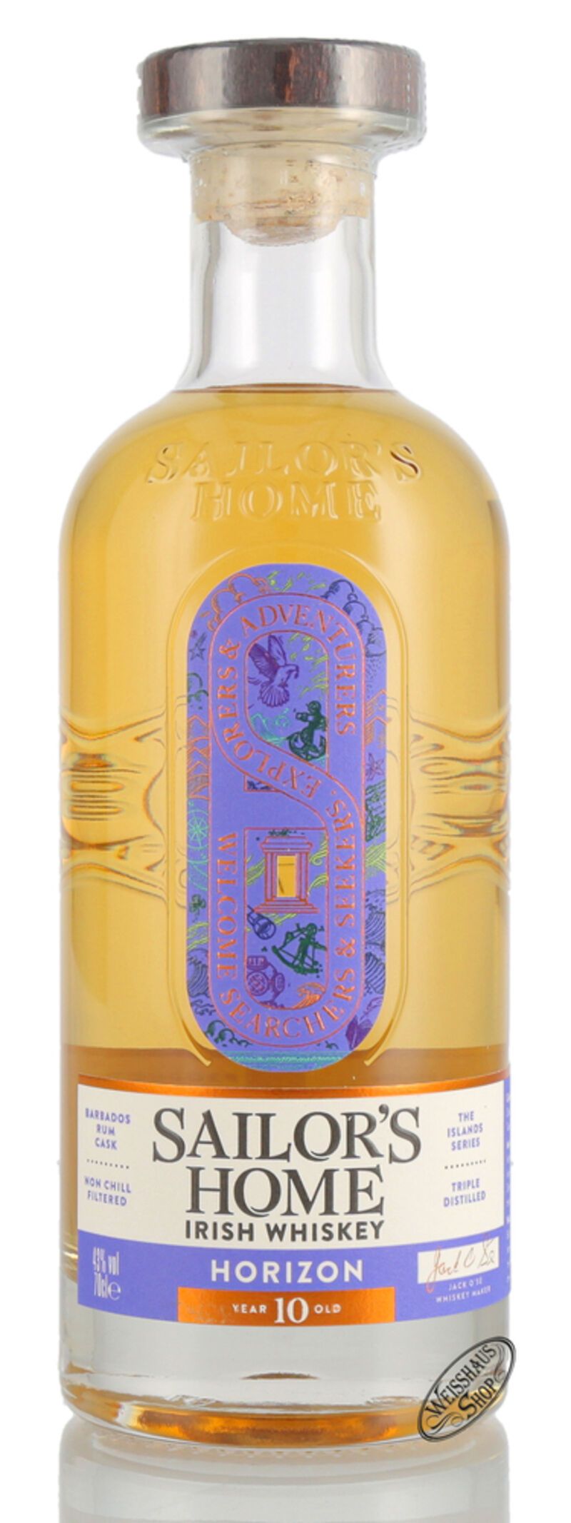 Sailor's Home Horizon Irish Rum Cask Whiskey 43% vol. 0,70l