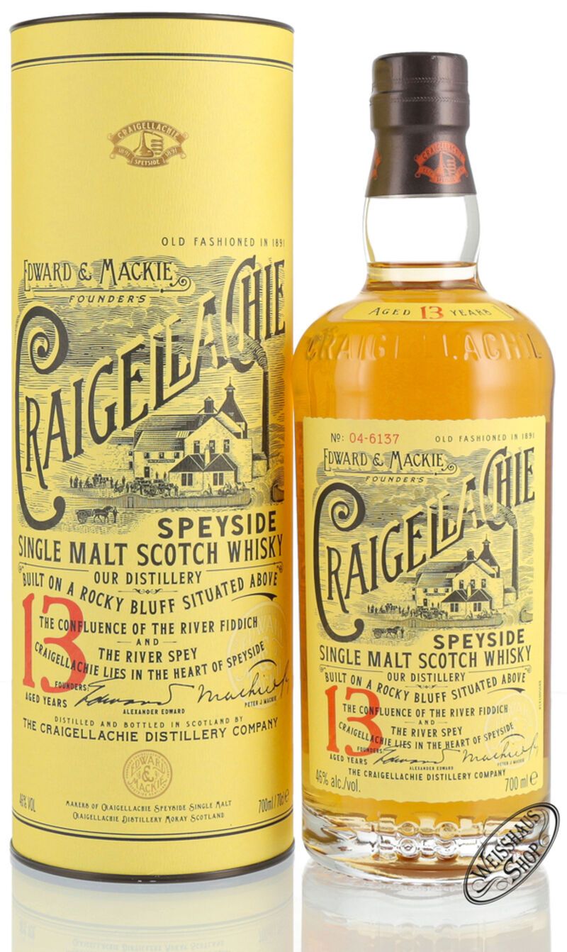 Craigellachie 13 YO Single Malt Whisky 46% vol. 0,70l Craigellachie 13 YO Single Malt Whisky 46% vol. 0,70l