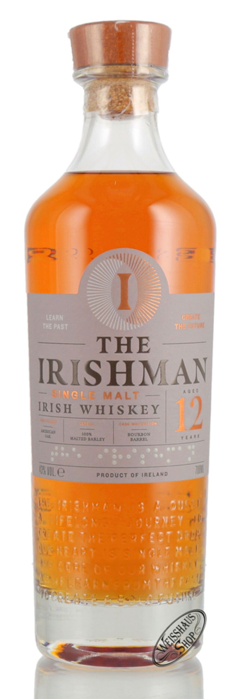 The Irishman 12 YO Irish Whiskey 43% vol. 0,70l