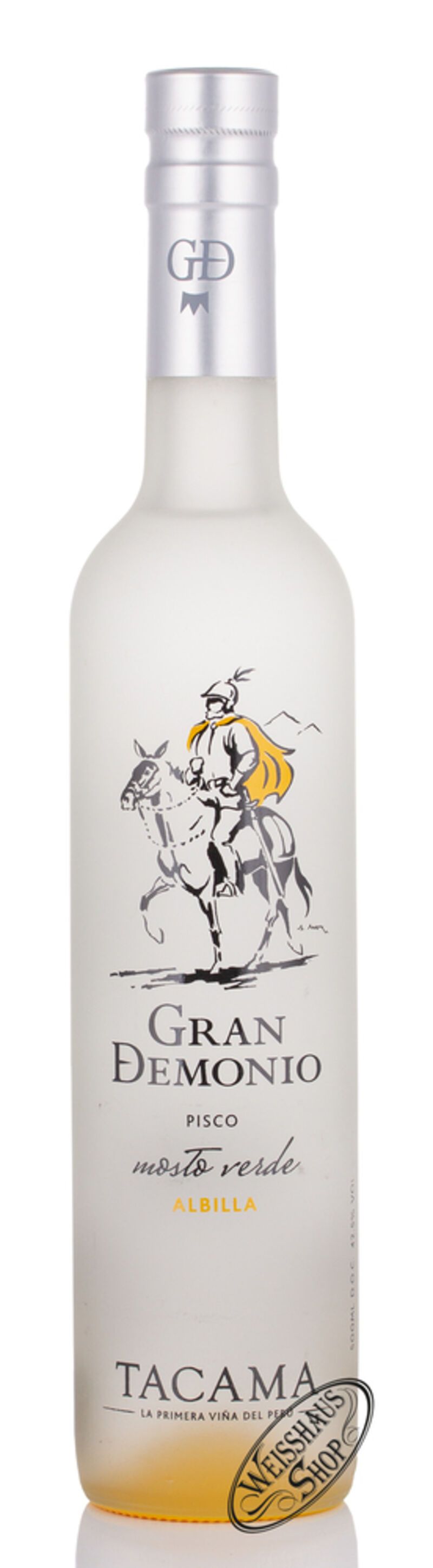 Gran Demonio Mosto Verde Pisco Albilla 42,5% vol. 0,50l Gran Demonio Mosto Verde Pisco Albilla 42,5% vol. 0,50l