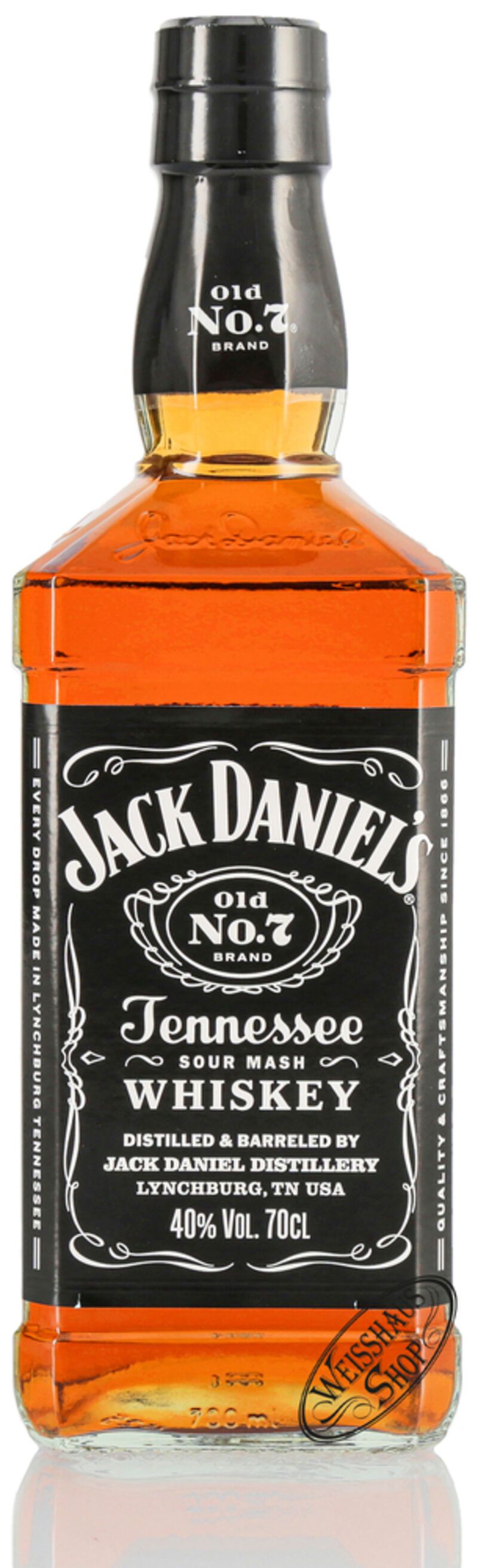 Jack Daniel's Old No. 7 Brand Whiskey 40% vol. 0,70l Jack Daniel's Old No. 7 Brand Whiskey 40% vol. 0,70l