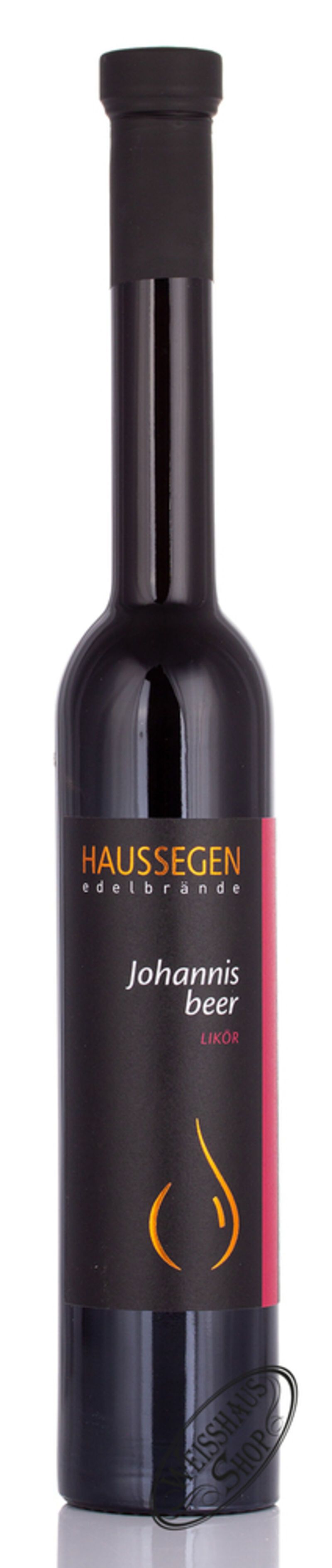 Haussegen Johannisbeer Likör 17% vol. 0,35l