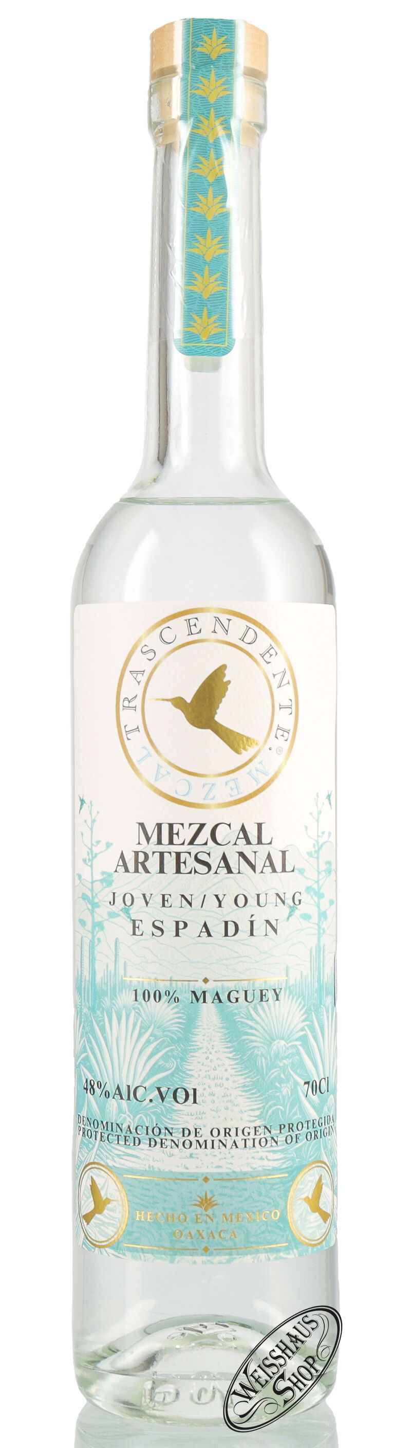 Trascendente Espadin Premium Mezcal 48% vol. 0,70l