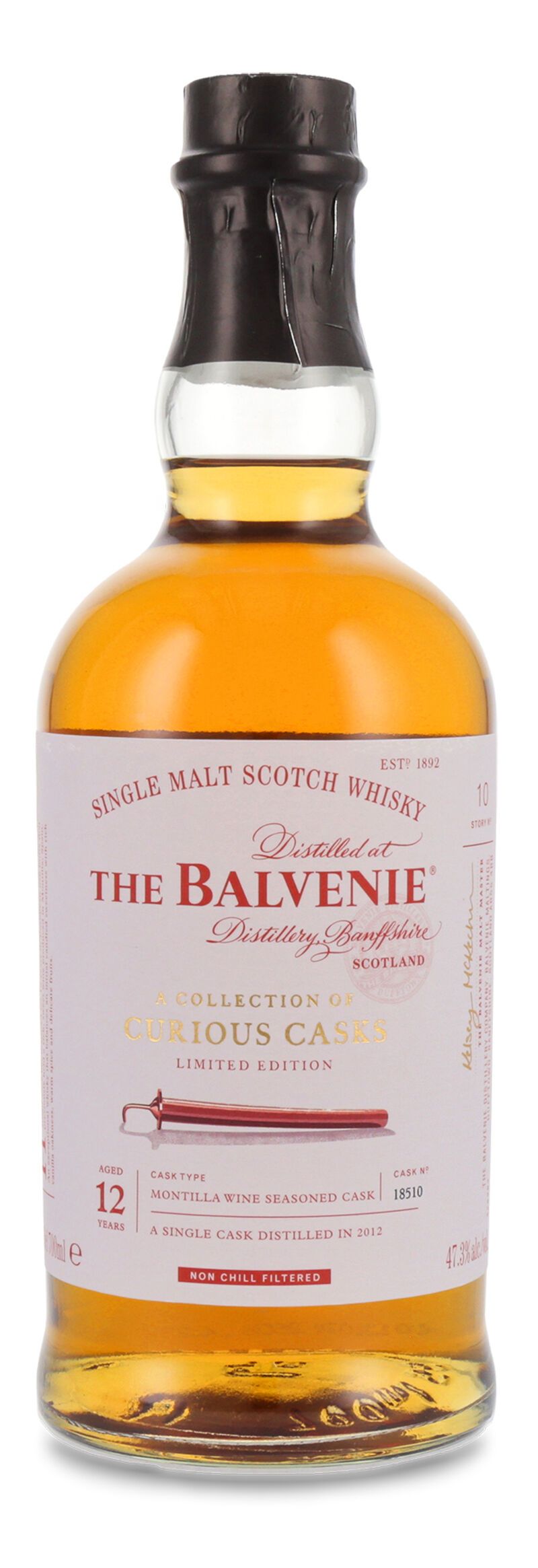 The Balvenie 12 YO Montilla Wine Cask Whisky 47,3% vol. 0,70l