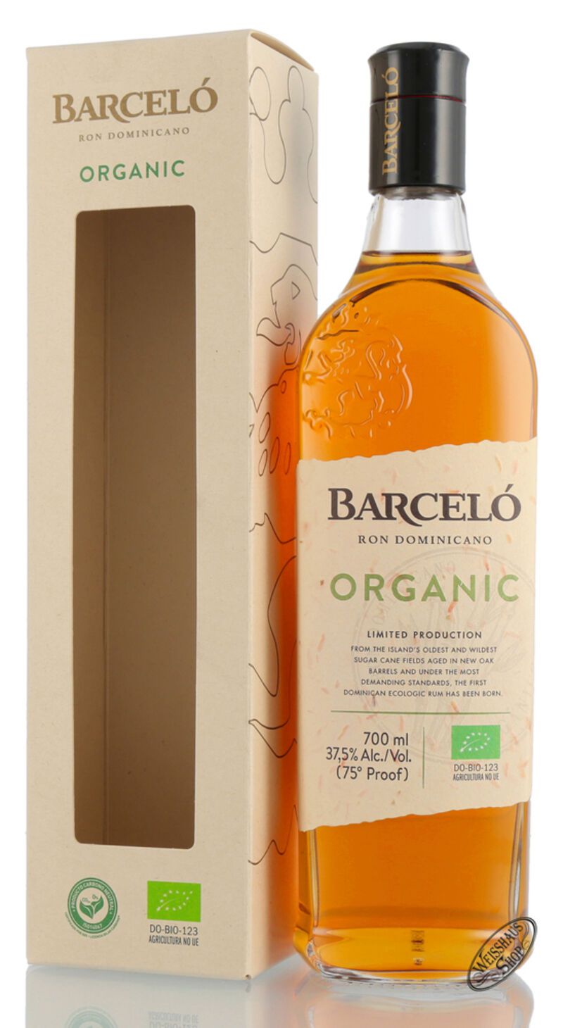 Ron Barcelo Organic 37,5% vol. 0,70l Ron Barcelo Organic 37,5% vol. 0,70l