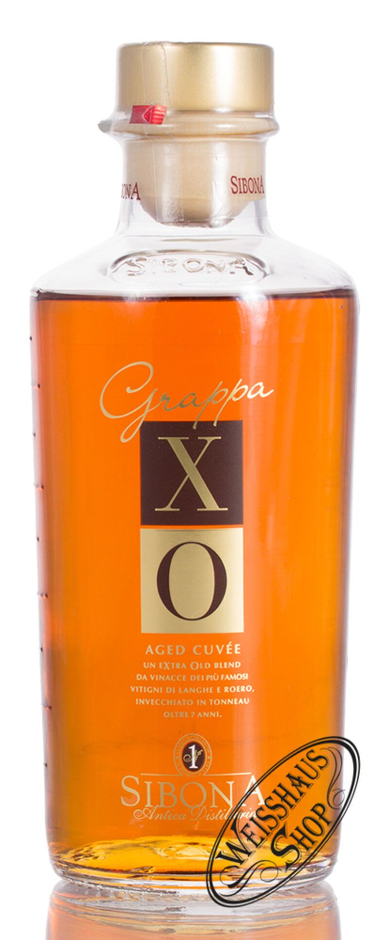 Sibona Grappa XO 44% vol. 0,50l Sibona Grappa XO 44% vol. 0,50l