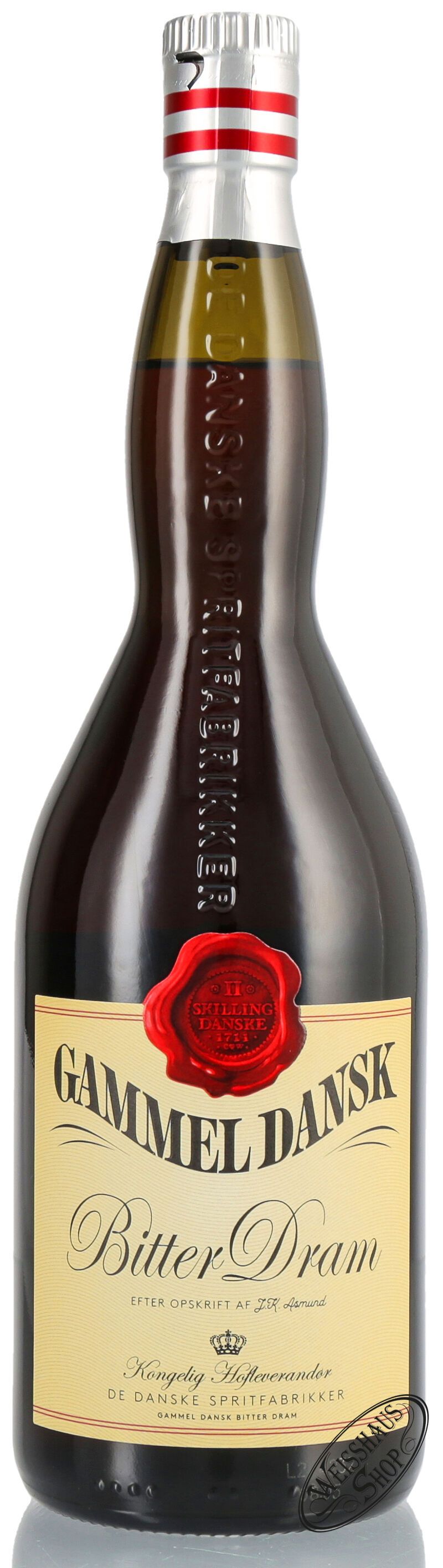 Gammel Dansk Bitter Dram 38% vol. 0,70l Gammel Dansk Bitter Dram 38% vol. 0,70l