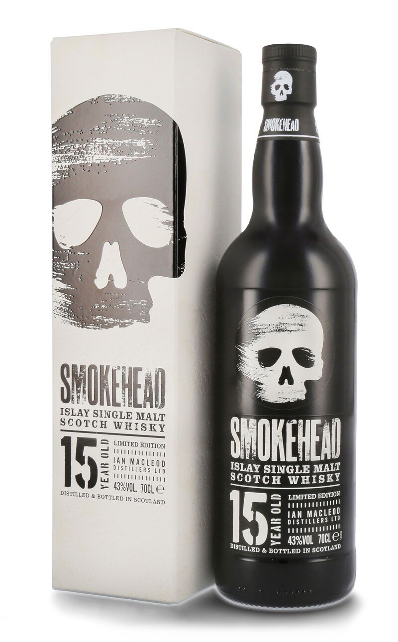 Smokehead 15 YO Islay Single Malt Whisky 43% vol. 0,70l