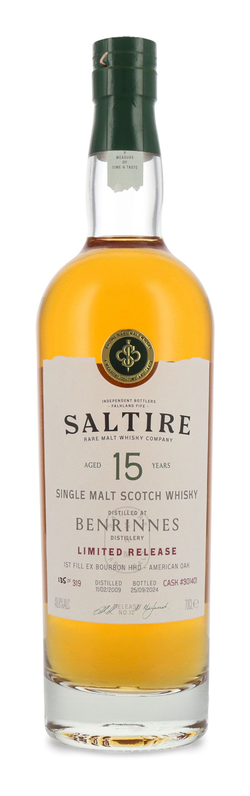 Benrinnes 15 YO Whisky 48,8% vol. 0,70l