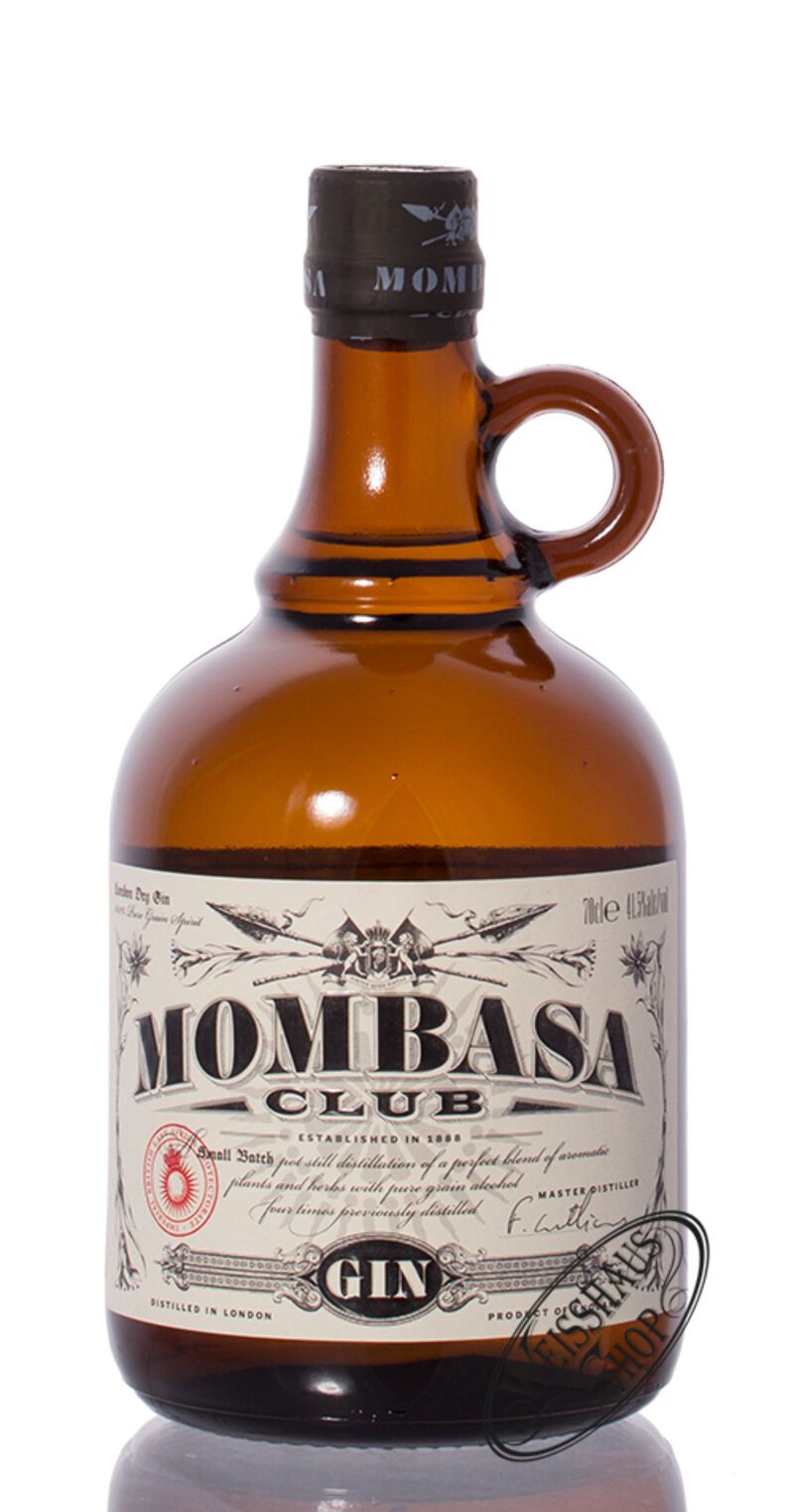 Mombasa Club London Dry Gin 41,5% vol. 0,70l Mombasa Club London Dry Gin 41,5% vol. 0,70l