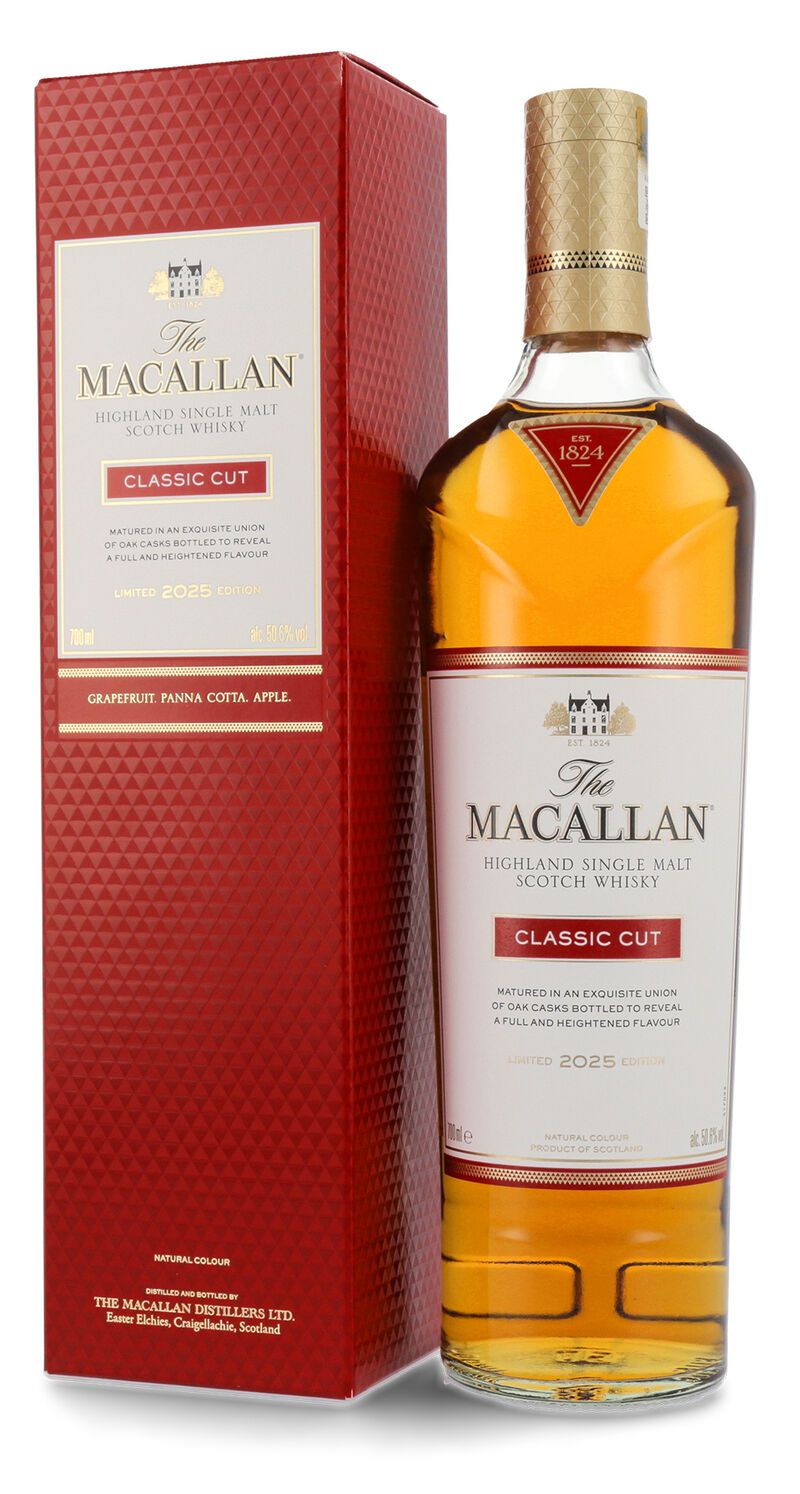 Macallan Classic Cut Limited Release 2025 Whisky 50,6% vol. 0,70l Macallan Classic Cut Limited Release 2025 Whisky 50,6% vol. 0,70l