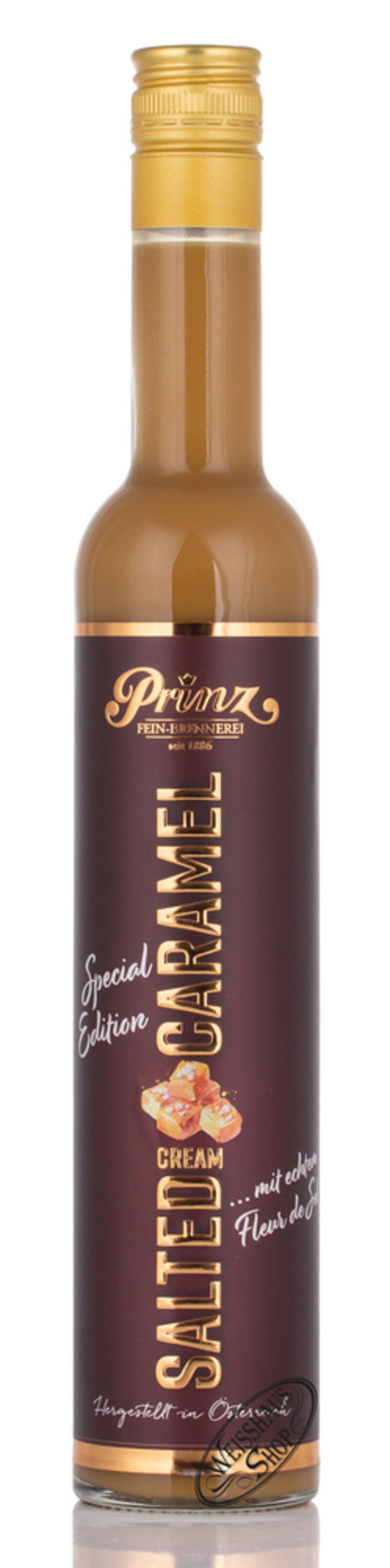 Prinz Salted Caramel Cream Likör 17% vol. 0,50l Prinz Salted Caramel Cream Likör 17% vol. 0,50l