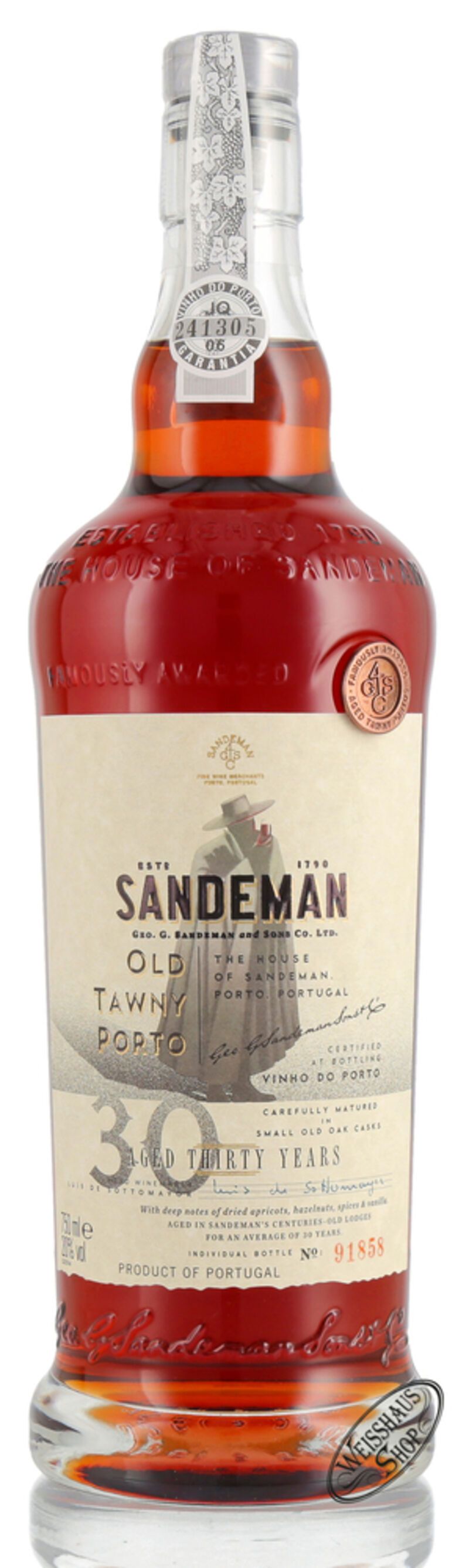 Sandeman 30 YO Tawny Port 20% vol. 0,75l Sandeman 30 YO Tawny Port 20% vol. 0,75l