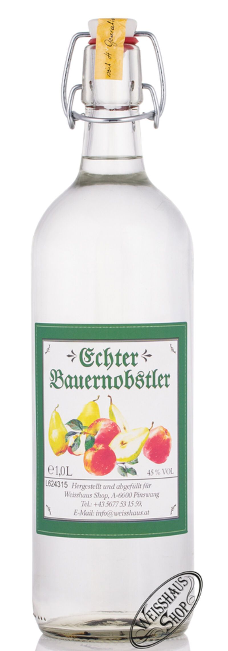 Echter Bauernobstler 45% vol. 1,0l Echter Bauernobstler 45% vol. 1,0l