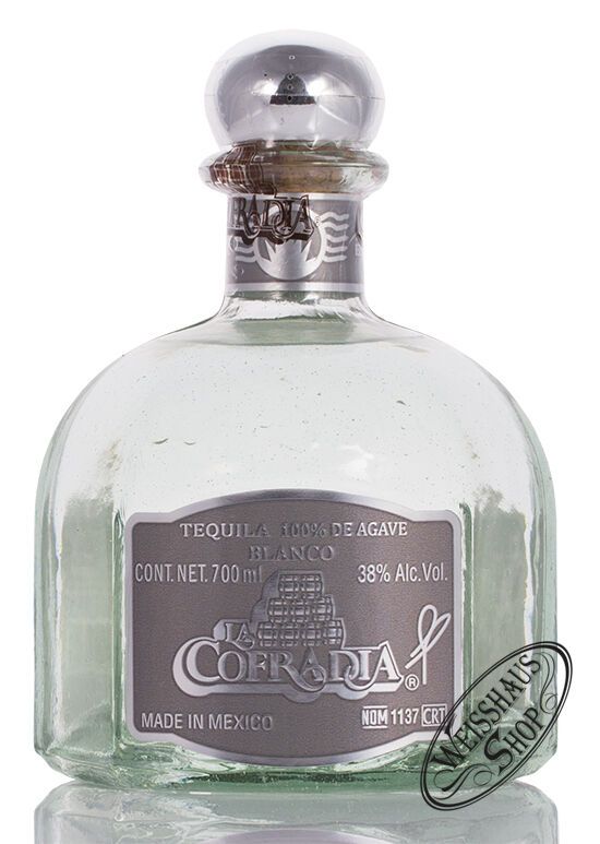 La Cofradia Tequila Blanco 38% vol. 0,70l La Cofradia Tequila Blanco 38% vol. 0,70l