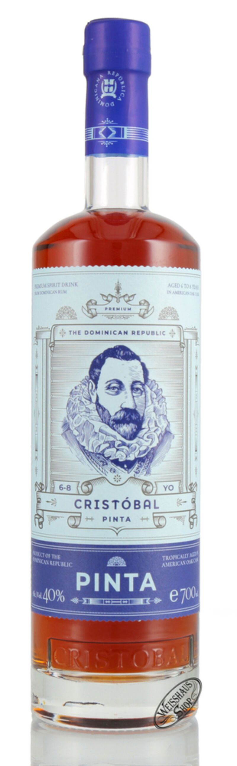 Ron Cristóbal Pinta 40% vol. 0,70l