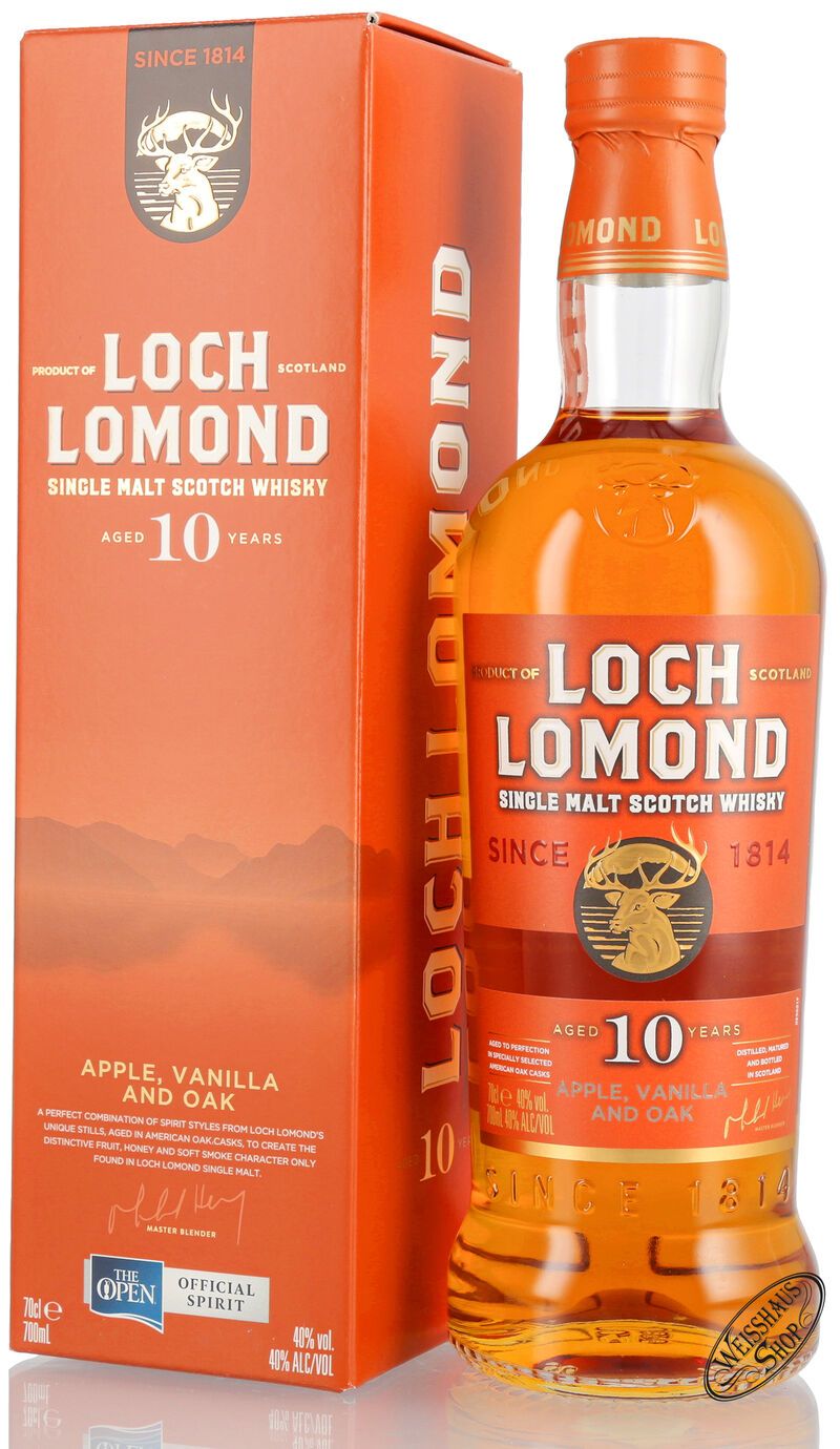 Loch Lomond 10 YO Single Malt Whisky 40% vol. 0,70l Loch Lomond 10 YO Single Malt Whisky 40% vol. 0,70l