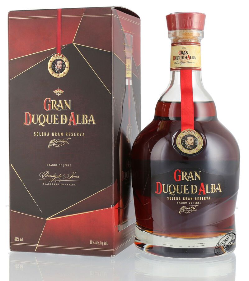 Gran Duque d'Alba Gran Reserva Brandy 40% vol. 0,70l Gran Duque d'Alba Gran Reserva Brandy 40% vol. 0,70l