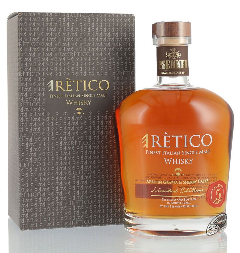 Psenner Eretico Single Malt Whisky 43% vol. 0,70l Psenner Eretico Single Malt Whisky 43% vol. 0,70l