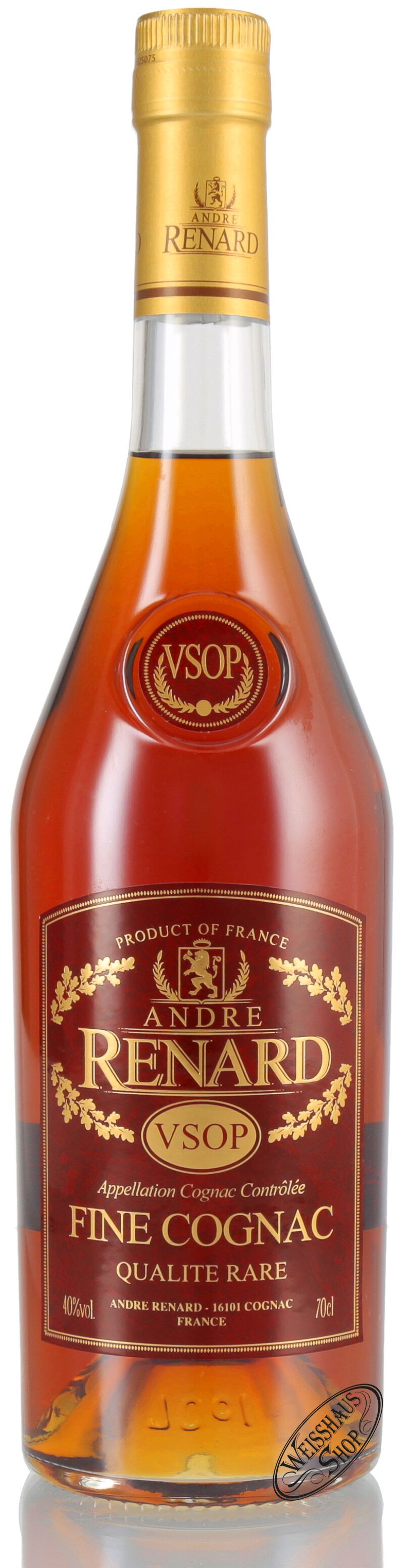 Andre Renard Cognac VSOP 40% vol. 0,70l B-Ware Andre Renard Cognac VSOP 40% vol. 0,70l B-Ware