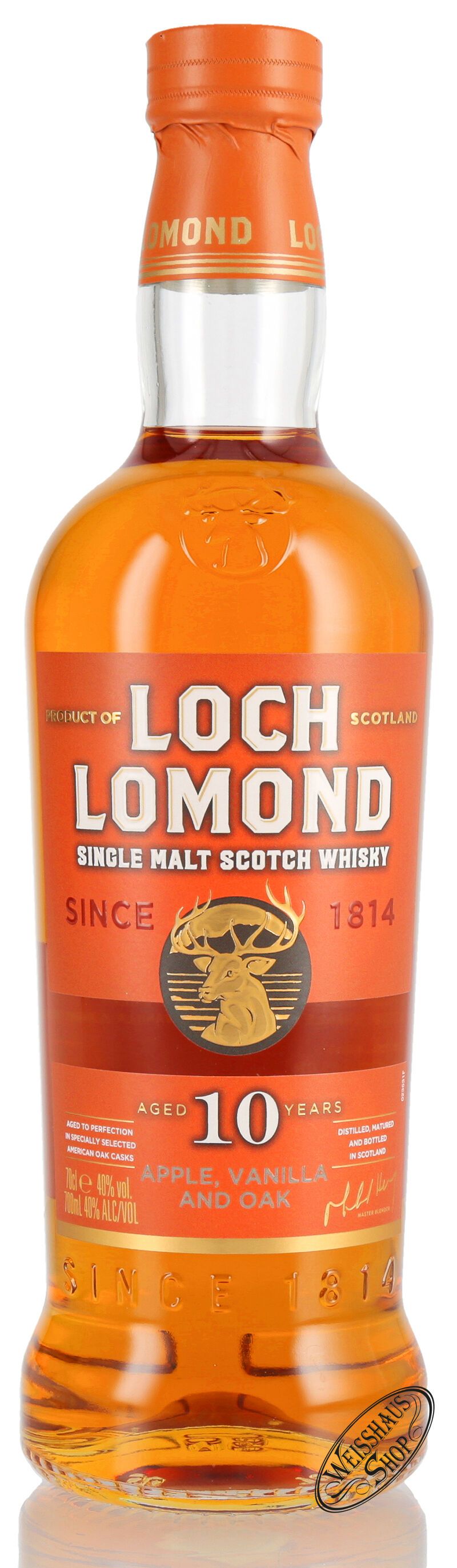 Loch Lomond 10 YO Single Malt Whisky 40% vol. 0,70l