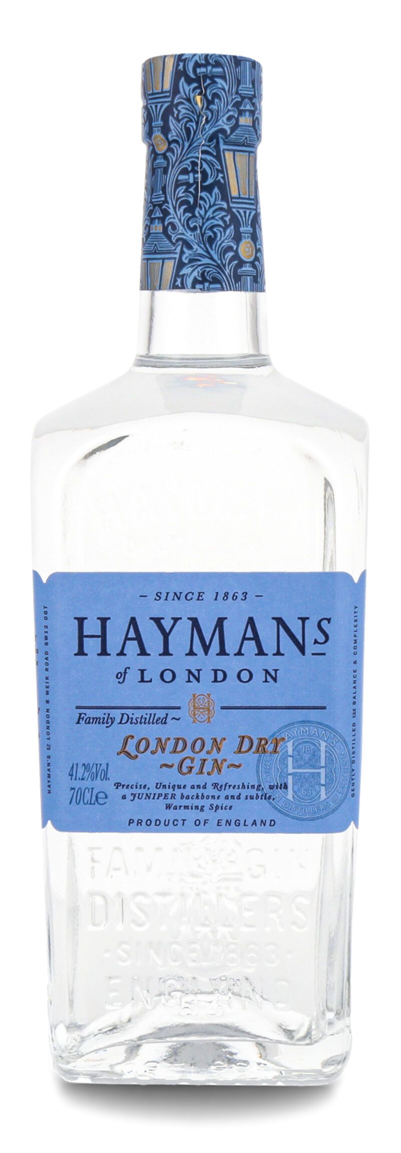 Hayman's London Dry Gin 41,2% vol. 0,70l