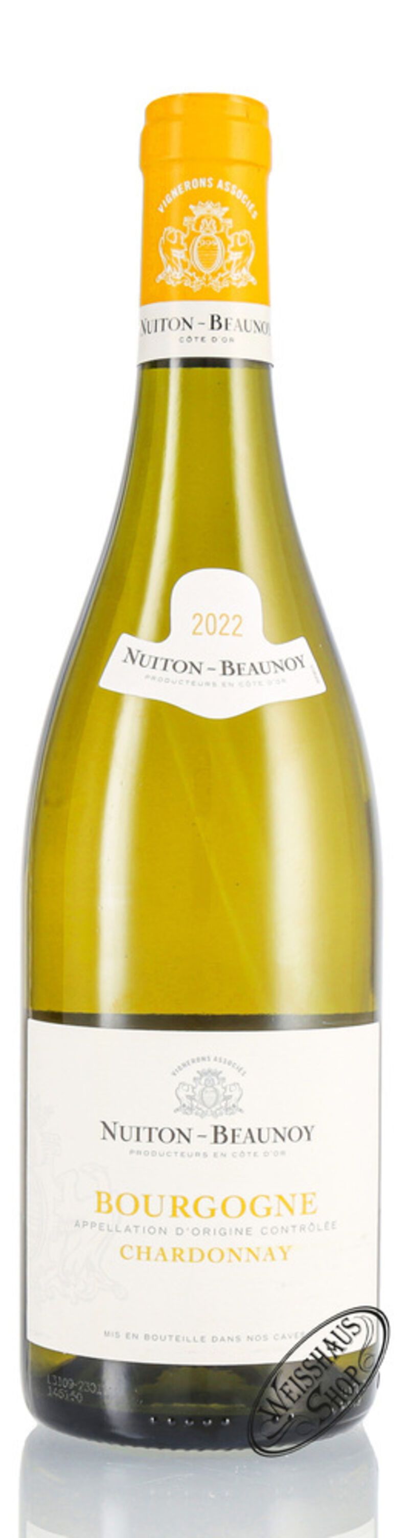 Nuiton Beaunoy Bourgogne Chardonnay 2022 12,5% vol. 0,75l