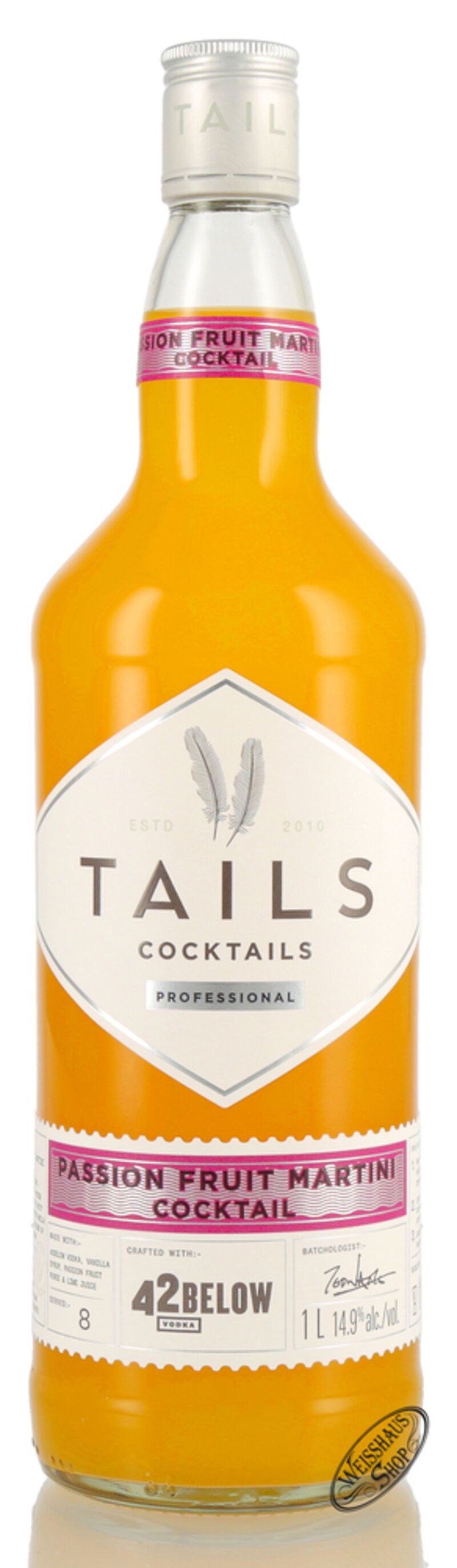 Tails Passion Fruit Martini 14,9% vol. 1,0l